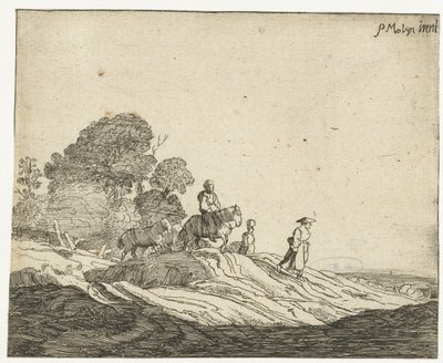 Paysage avec chevaux - Cornelis van Kittensteyn (attributed to)
