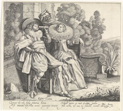 La Vue (Les cinq sens) - Cornelis van Kittensteyn