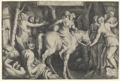Fuite de Cloelia sur le Tibre - Cornelis van Kittensteyn