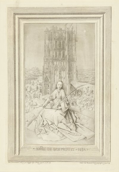 Sainte Barbe - Cornelis van Noorde