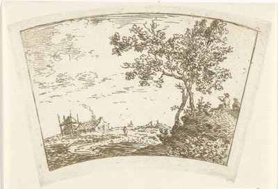 Paysage avec une ferme - Cornelis van Noorde