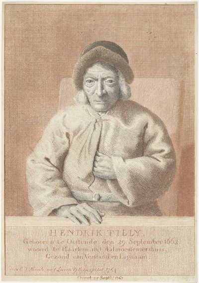 Portrait de Hendrik Tilly - Cornelis van Noorde