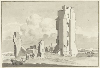 Ruine de la Maison à Clèves près de Haarlem - Cornelis van Noorde