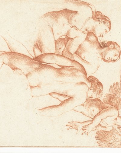 Amour et les trois Grâces - Cornelis van Poelenburch