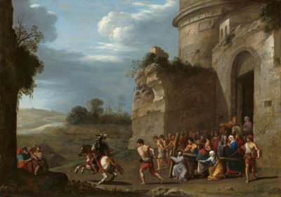 Christ portant la croix, début des années 1620 - Cornelis van Poelenburch
