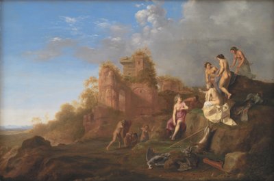 Diane et ses nymphes - Cornelis van Poelenburch