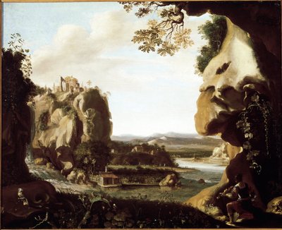 Orphée jouant du violon à l