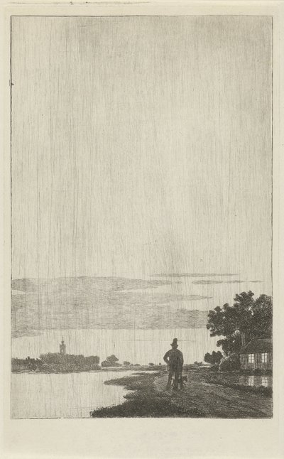La comète de Donati, 1858 - Cornelis van der Griendt