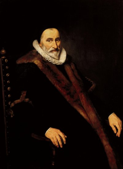 Portrait de Cornelis Pietersz Hooft - Cornelis van der Voort