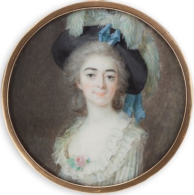 Portrait de la danseuse de ballet Giovanna Bassi - Cornelius Høyer