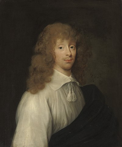 Portrait traditionnellement identifié comme Catherine Vane, habillée en gentleman - Cornelius I Johnson