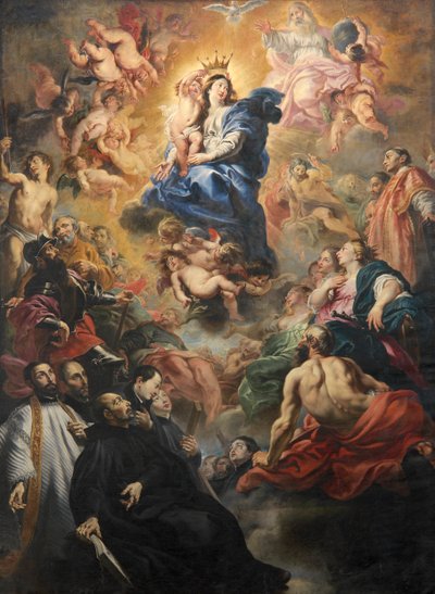 Couronnement de la Vierge - Cornelius I Schut
