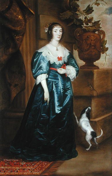 Lady Gerard de Bromley (d.1634) c.1633 - Cornelius Janssen van Ceulen