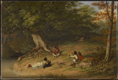 Repos de midi - Cornelius Krieghoff