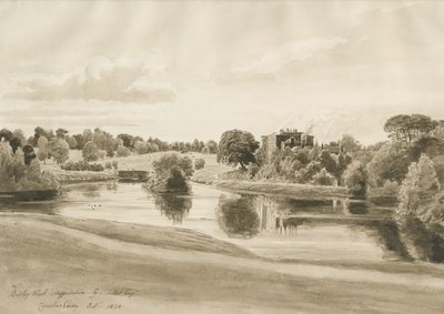 Betley Hall - Cornelius Varley