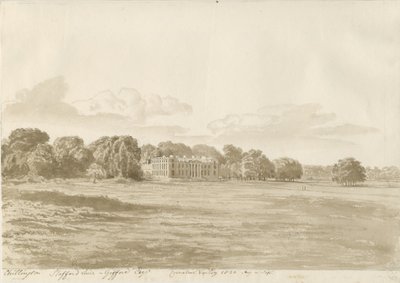 Chillington Hall - Cornelius Varley