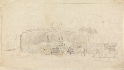 Les faneurs - Cornelius Varley