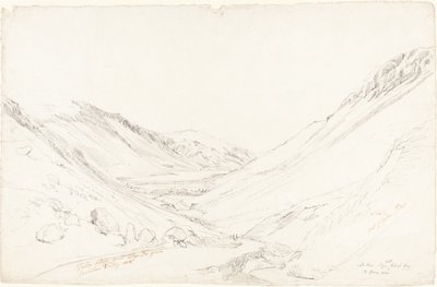 Tally Llyn de Llyn Trigrain - Cornelius Varley