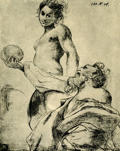 Étude pour un groupe - Antonio da Correggio