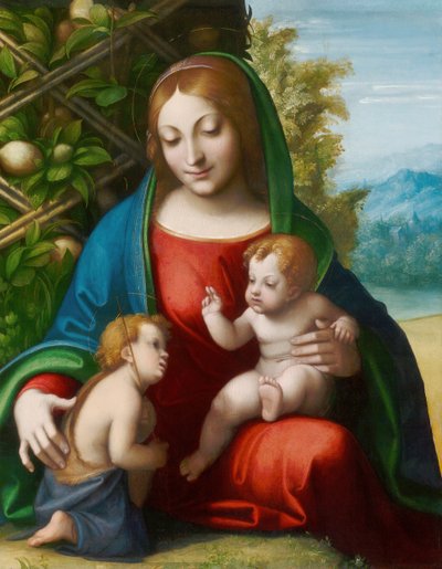 Vierge et Enfant avec le jeune Saint Jean-Baptiste, vers 1515 - Correggio