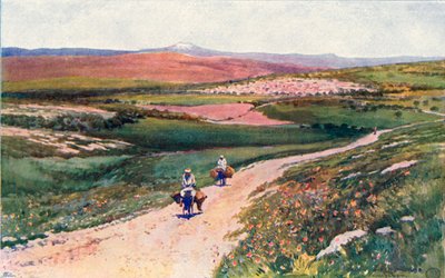 Cana depuis la route de Nazareth - Corwin Knapp Linson