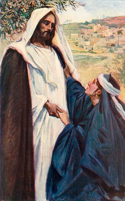 Rencontre de Jésus et Marthe - Corwin Knapp Linson
