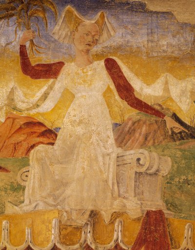 Cérès avec des épis de maïs dans les mains, (détail) - Cosimo (attr. to) Tura