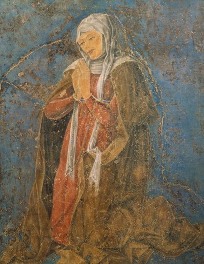 Doyen, détail (Vierge du Signe, scène du Mois d