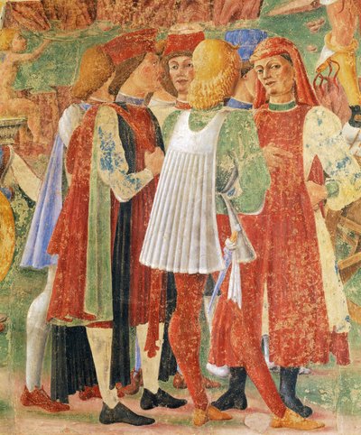 Groupe de marchands (détail) - Cosimo (attr. to) Tura