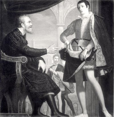 Michel-Ange (1475-1564) et François Ier (1541-87) de Médicis - Cosimo Gamberucci or Gambaruccio