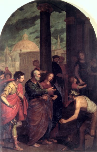 Saint Pierre et Saint Jean guérissant un infirme - Cosimo Gamberucci or Gambaruccio