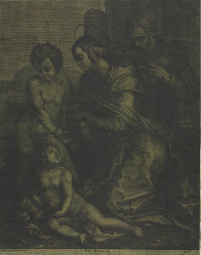 La Sainte Famille avec Saint Jean - Cosimo Mogalli