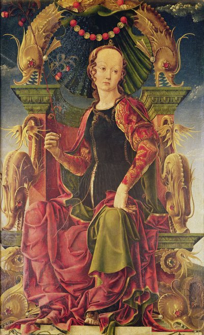 Une muse, c.1455-60 - Cosimo Tura