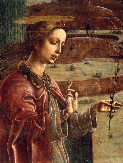 Annonciation (détail) - Cosimo Tura