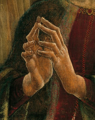 Annonciation (détail) - Cosimo Tura