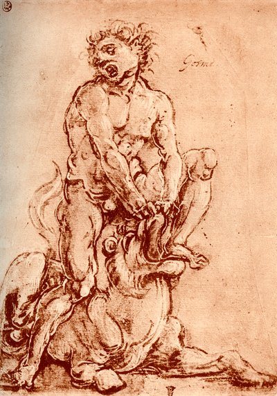 Hercule tuant le lion, 1913 - Cosimo Tura