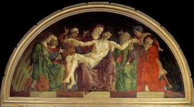 La Pietà. Détrempe sur bois de Cosimo Tura - Cosimo Tura