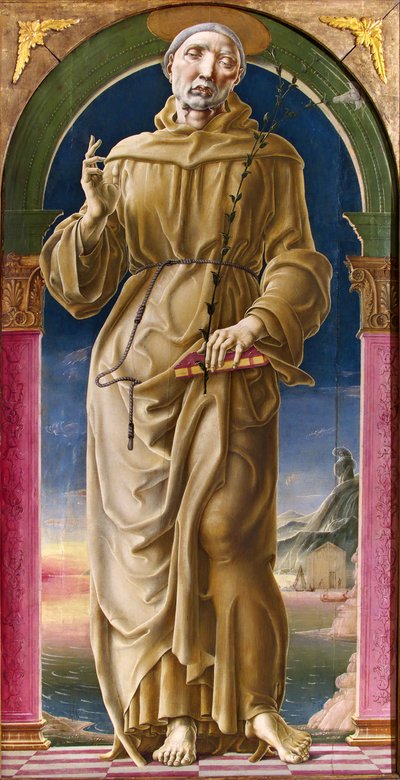 Saint Antoine de Padoue - Cosimo Tura