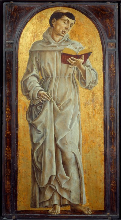Saint Antoine de Padoue lisant - Cosimo Tura