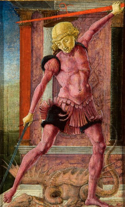 Saint Georges, vers 1462 - Cosimo Tura