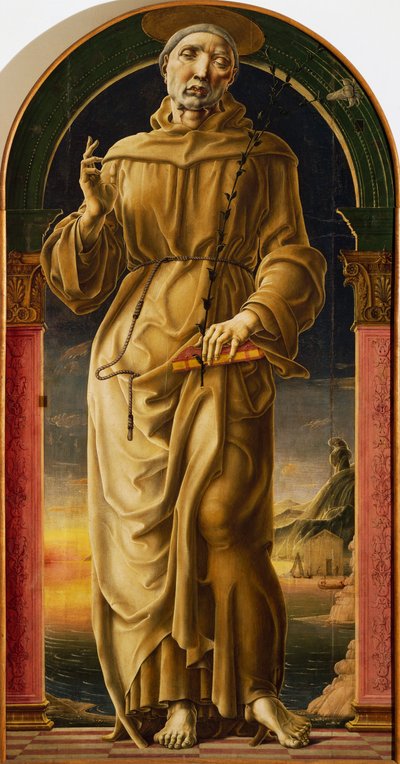 Saint Antoine, par Cosme Tura, peinture - Cosimo Tura