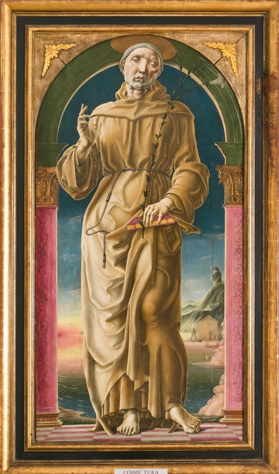 Saint Antoine de Padoue - Cosimo Tura