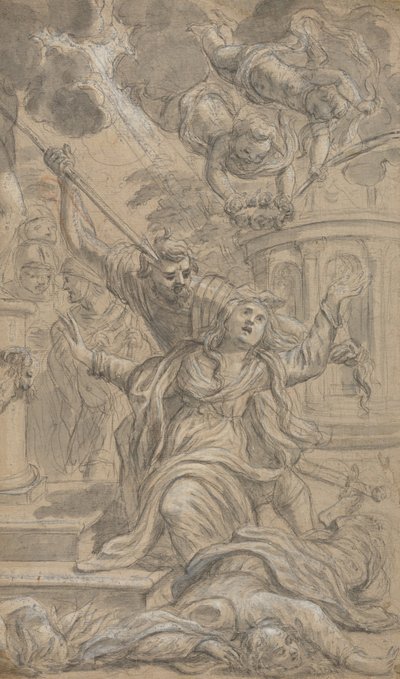 Martyr de deux saintes, 1625-1704 - Cosimo Ulivelli