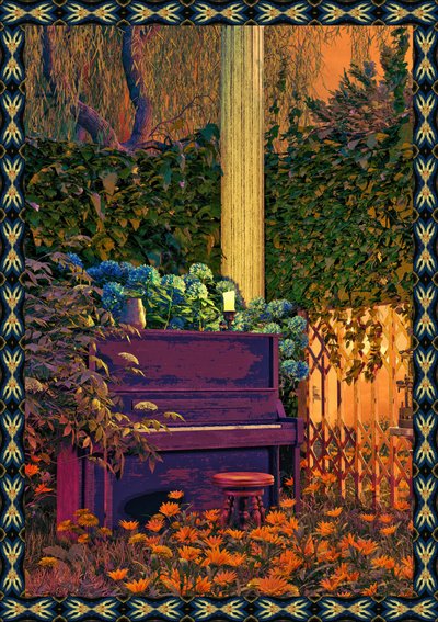 Piano « Enchanted Garden » - CosmoZach