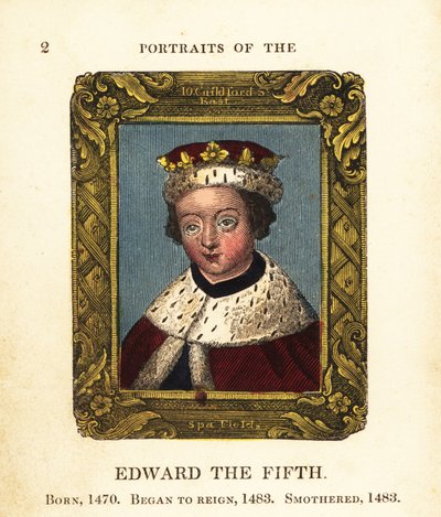 Portrait du roi Édouard V, Édouard V d