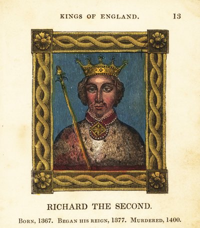 Portrait du roi Richard II, Richard II d