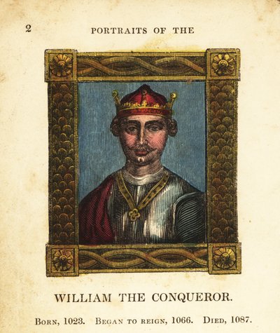 Portrait du roi Guillaume Ier le Conquérant d