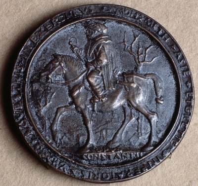 Mehmet II le Conquérant (médaille en bronze) - Costanzo da Ferrara