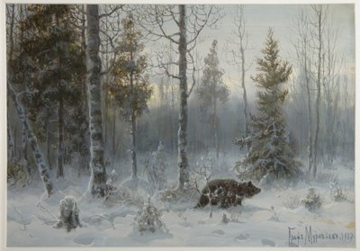 Ours dans la forêt d