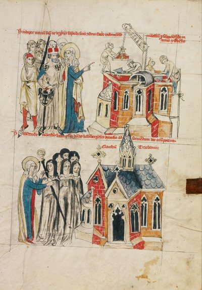 Hedwig et le nouveau couvent; Nonnes de Bamberg s